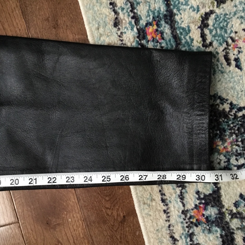 High Rise Leather Pants - Picture 8 of 11